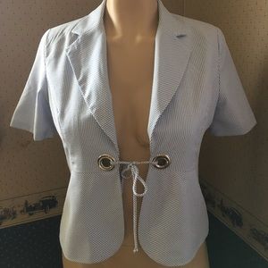 Cato Blue/White Blazer
